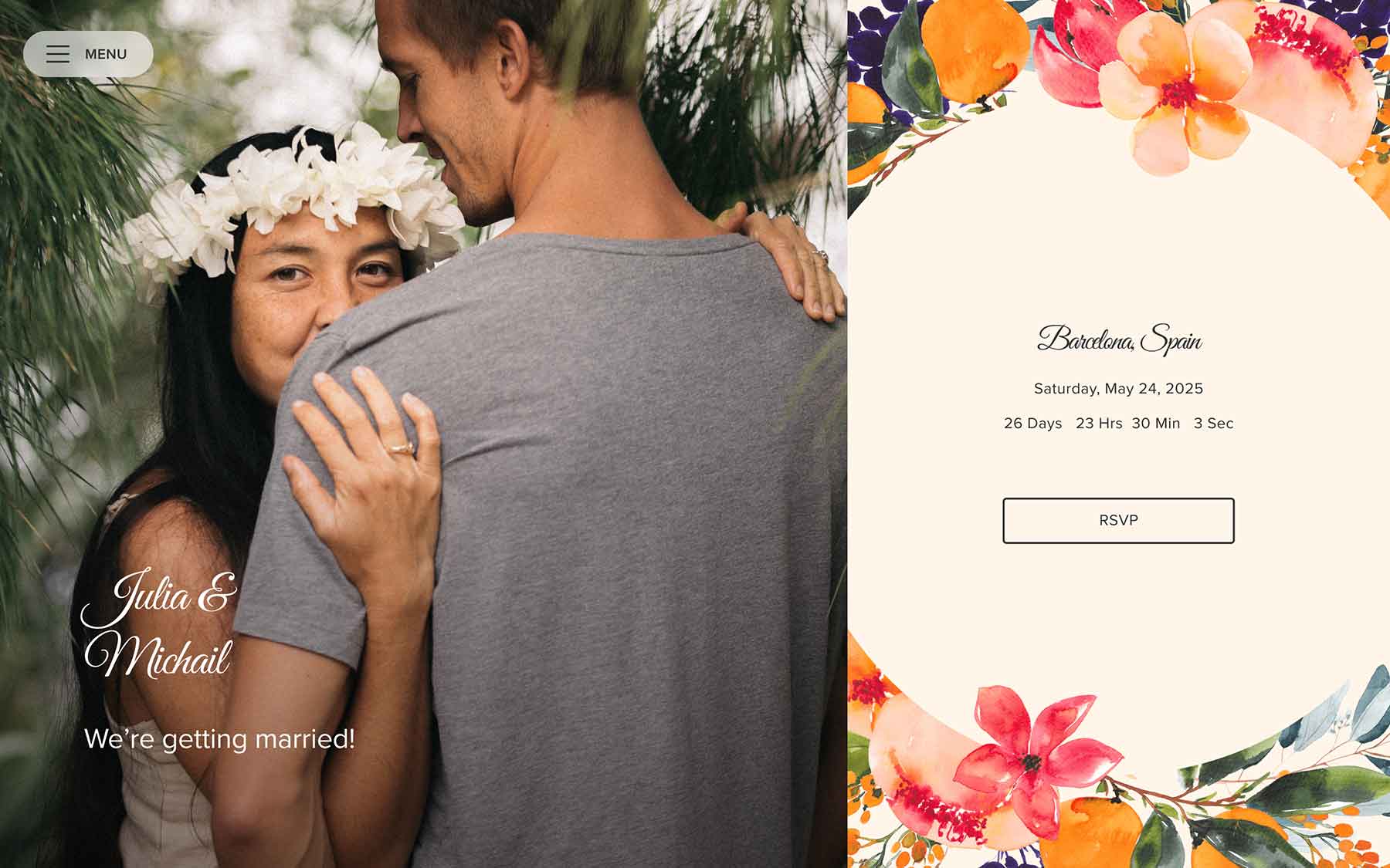 22 Creative Wedding Website Examples Joy